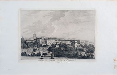 Veduta di Monte Oliveto Maggiore