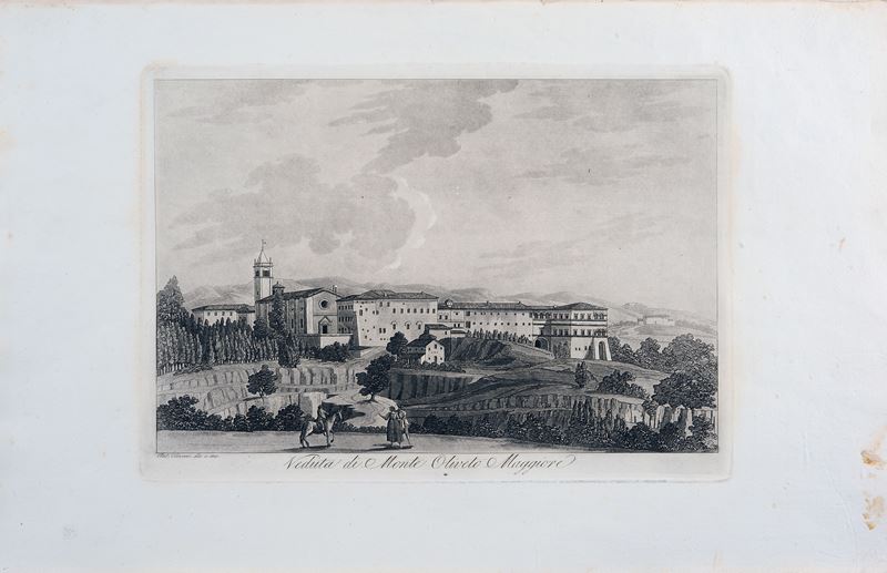 Veduta di Monte Oliveto Maggiore