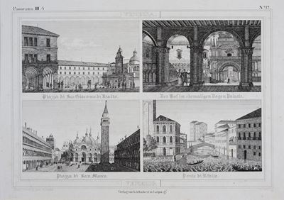 Quattro Vedute Veneziane