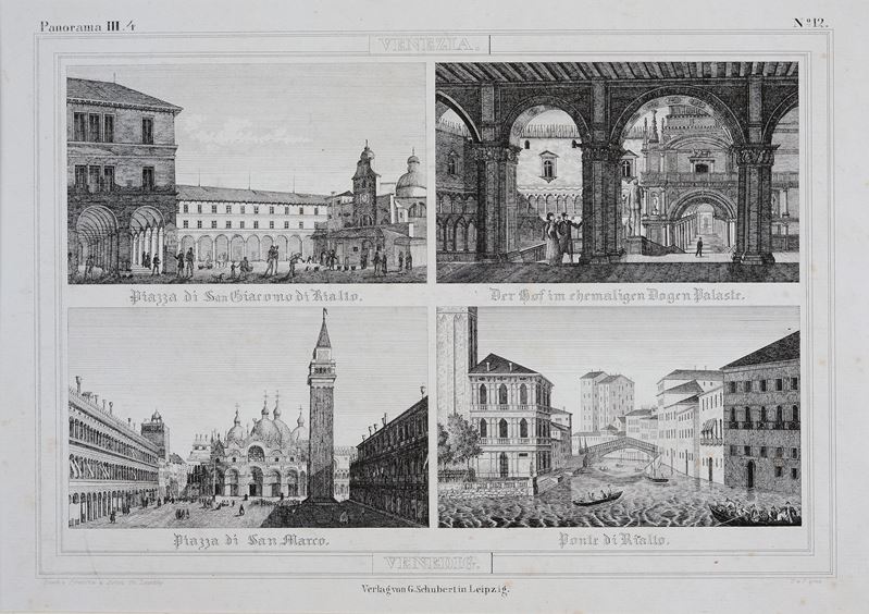 Quattro Vedute Veneziane