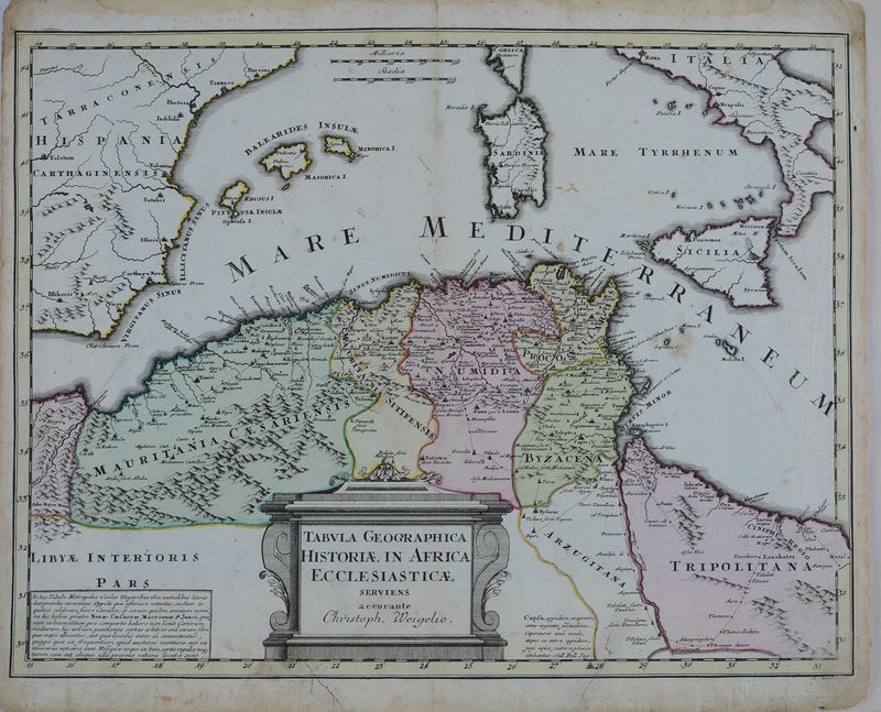 Tabula Geographica Historiae in Africa Ecclesiasticae