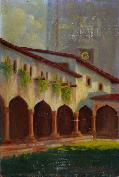 Chiostro del Convento Francescano a Gargnano