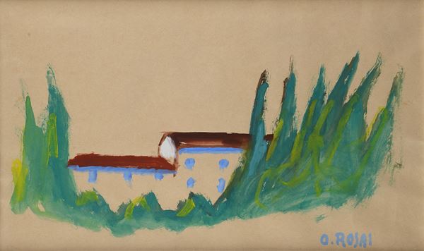 Ottone Rosai - Paesaggio