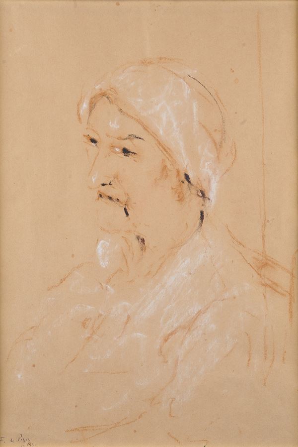 Filippo de Pisis - Ritratto di vecchia