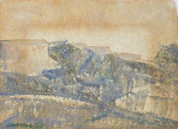 Domenico Cantatore - Paesaggio