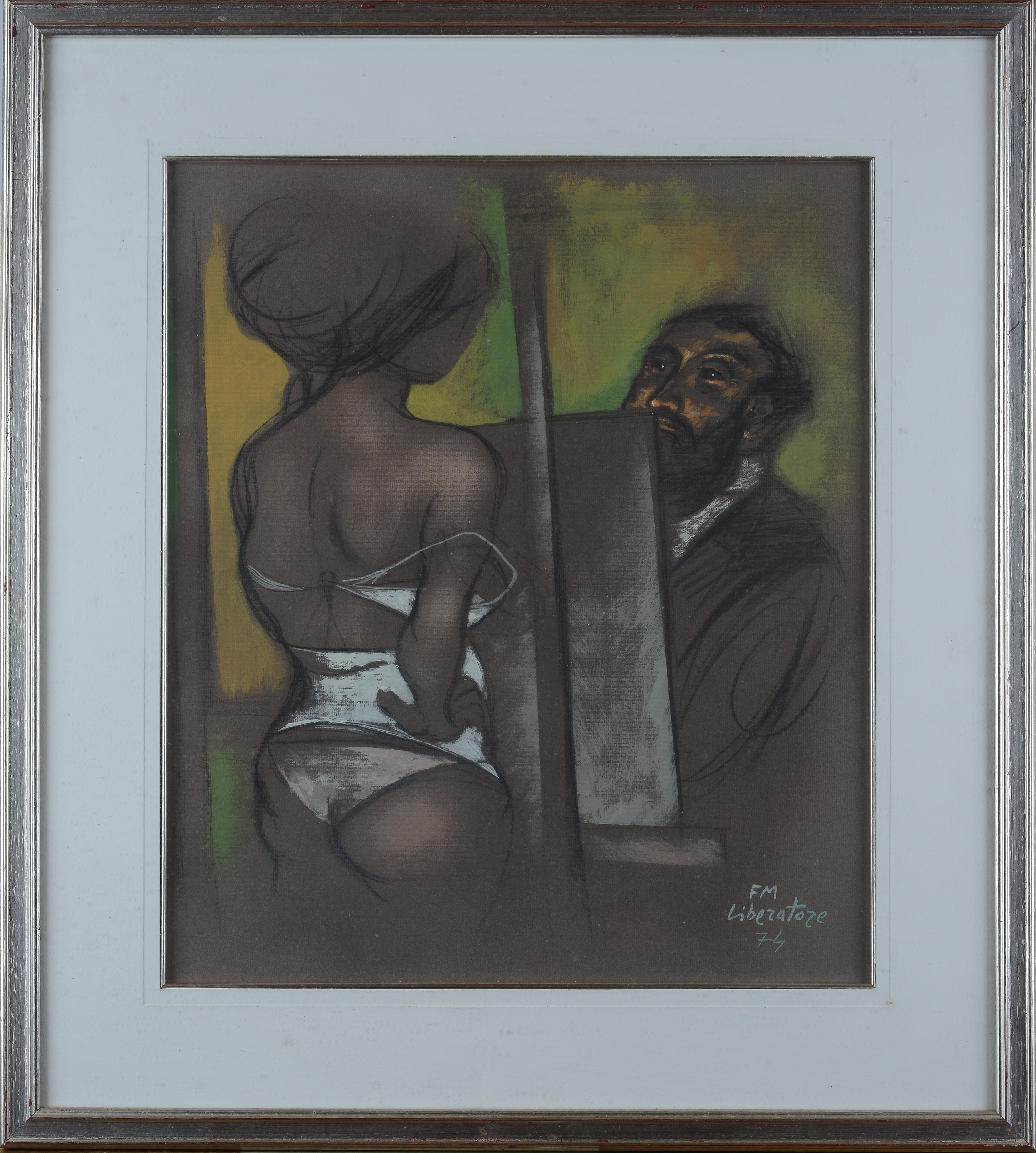 Nello studio del pittore