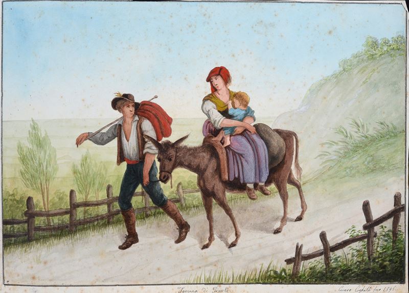 Cesare Coghetti - Femina di Tivoli