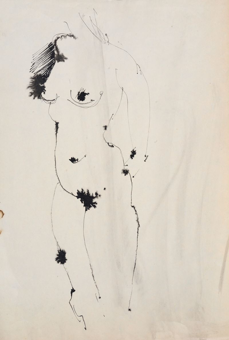 Studio per nudo di donna