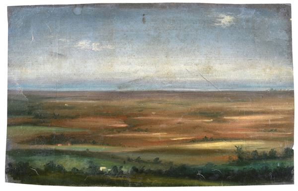 Attr. a Elihu Vedder - Paesaggio
