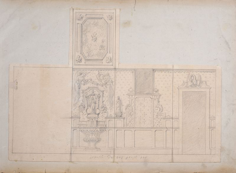 Studio per decorazione di chiesa