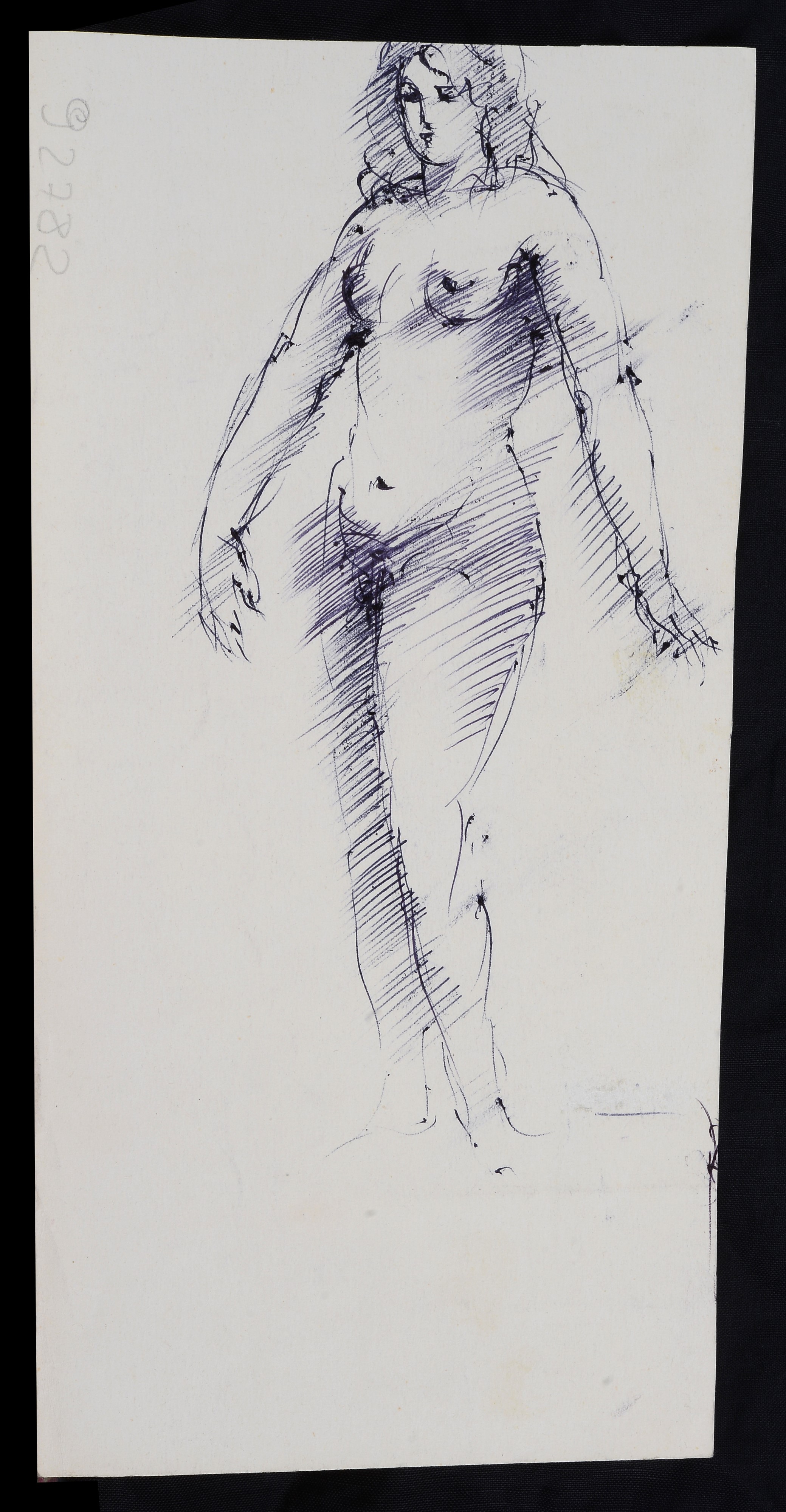 Due nudi femminili (fronte) - Nudo (retro)