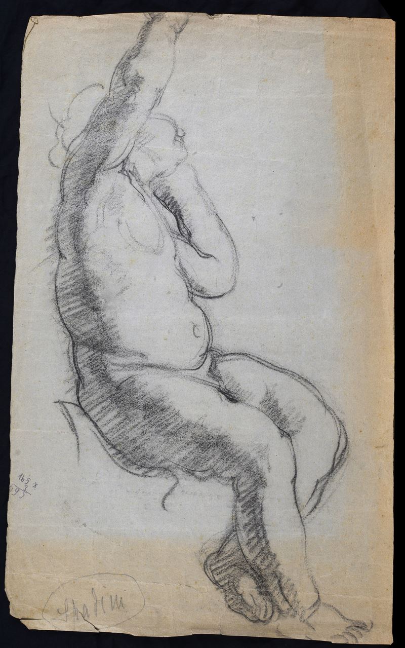 Attr. a Armando Spadini - Nudo