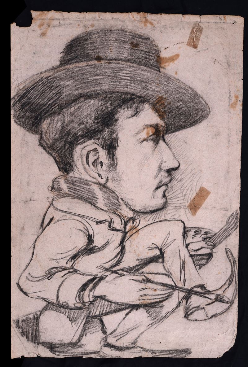 Scuola Francese, XIX Sec. - Caricatura di Léon Galand
