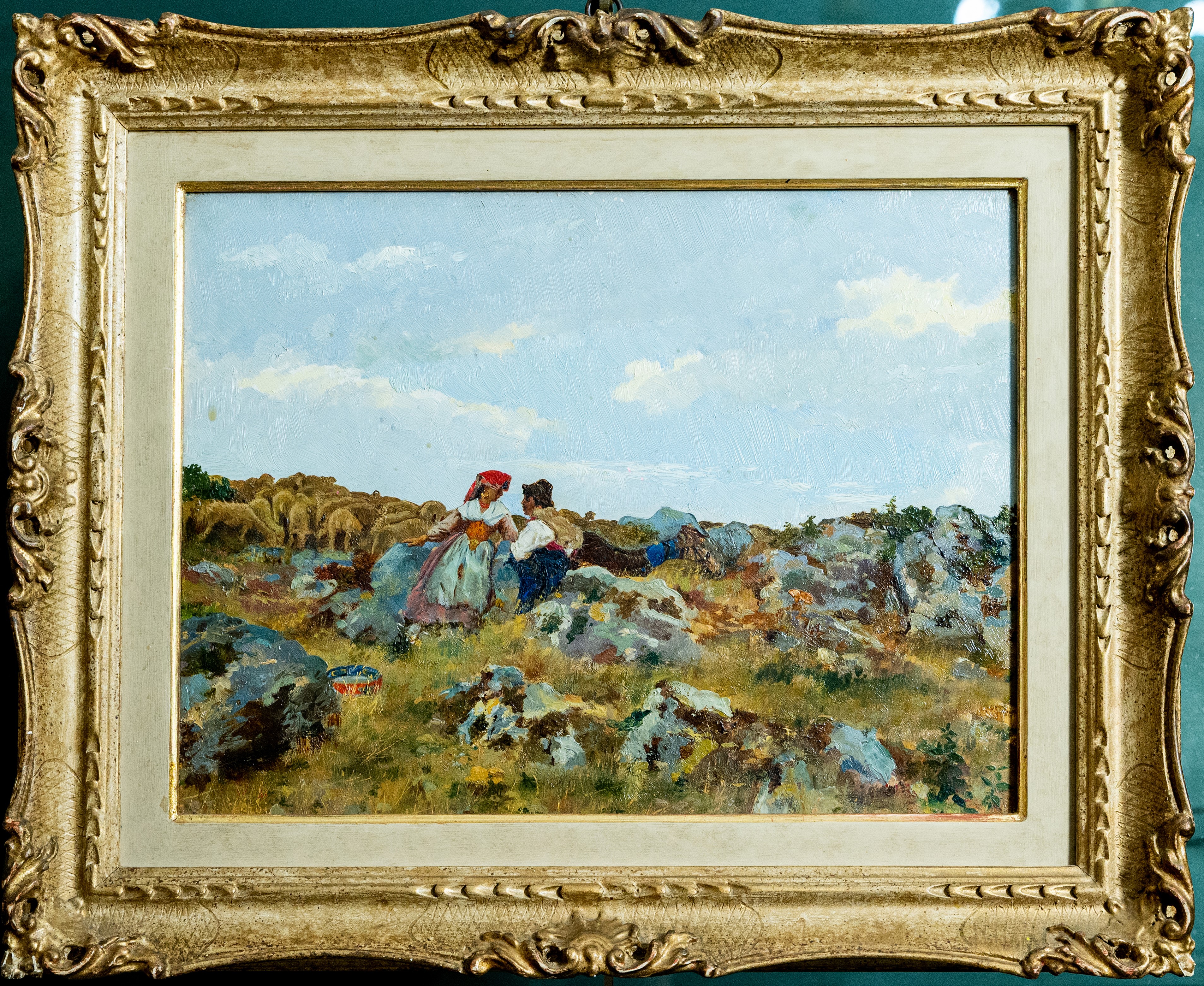 Attr. a Stefano Bruzzi - Scena Campestre