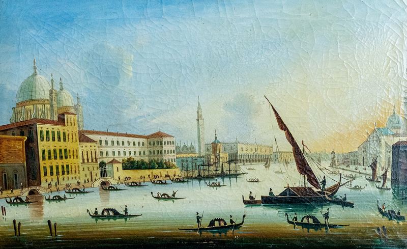 Anonimo, XIX Sec. - Veduta Veneziana