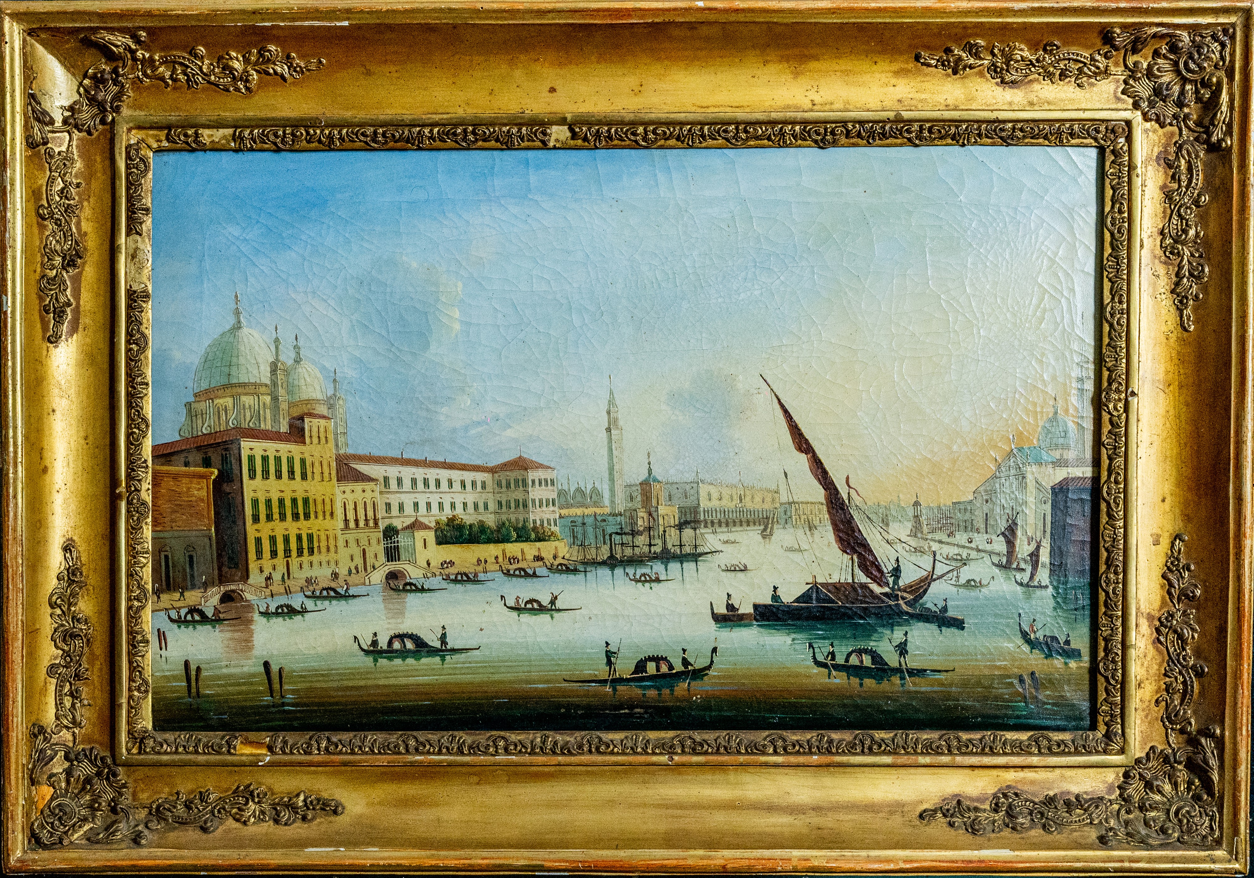 Anonimo, XIX Sec. - Veduta Veneziana