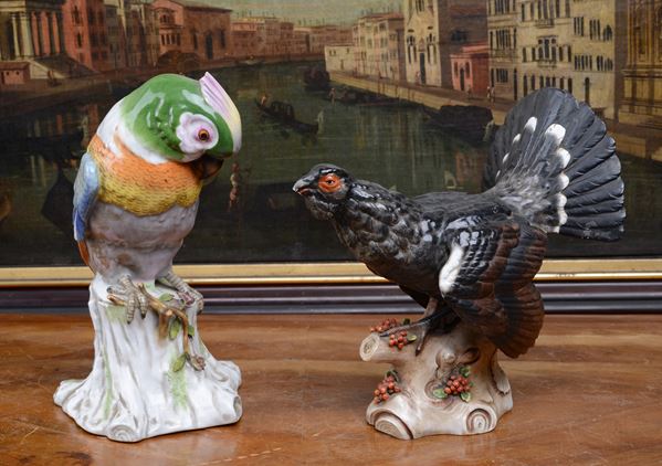 Coppia di sculture