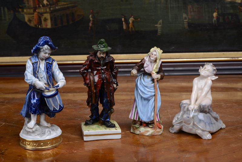 Sculture in porcellana