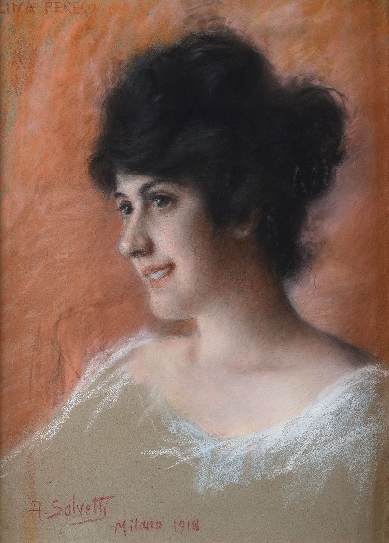 Antonio Salvetti - Ritratto Femminile