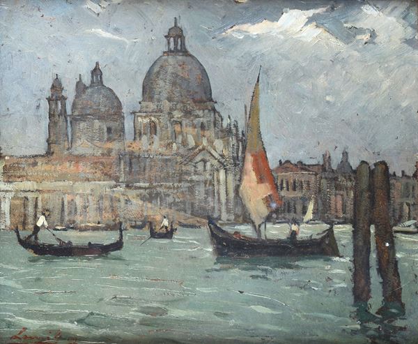 Giovanni Lomi - Venezia dopo la pioggia