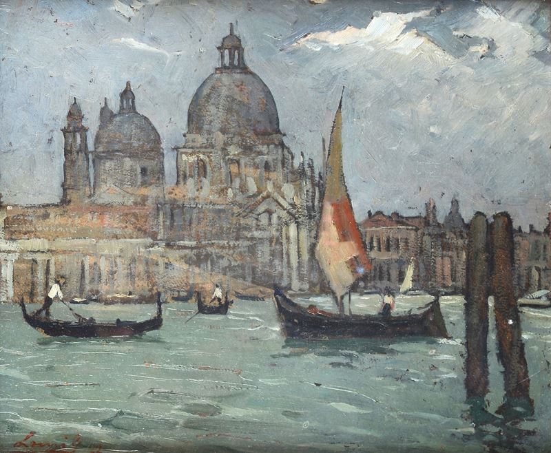 Giovanni Lomi - Venezia Dopo la Pioggia