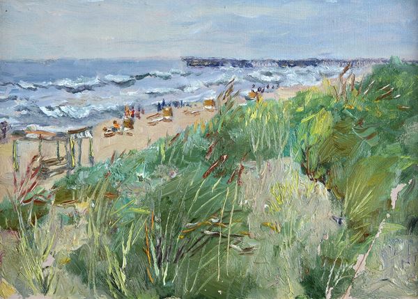 Attr. a Alexander Golovin - Spiaggia