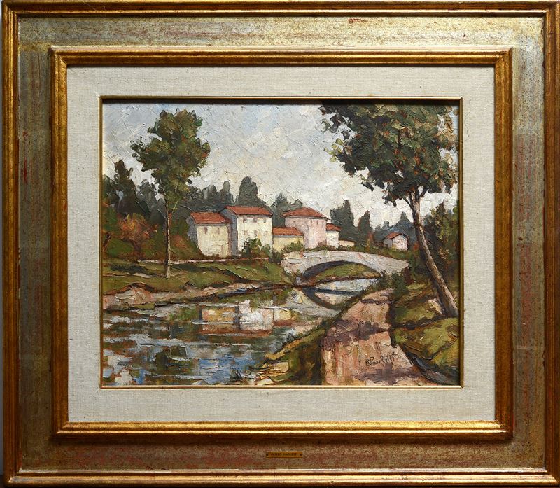 Renzo Paoletti - Case con Ponte
