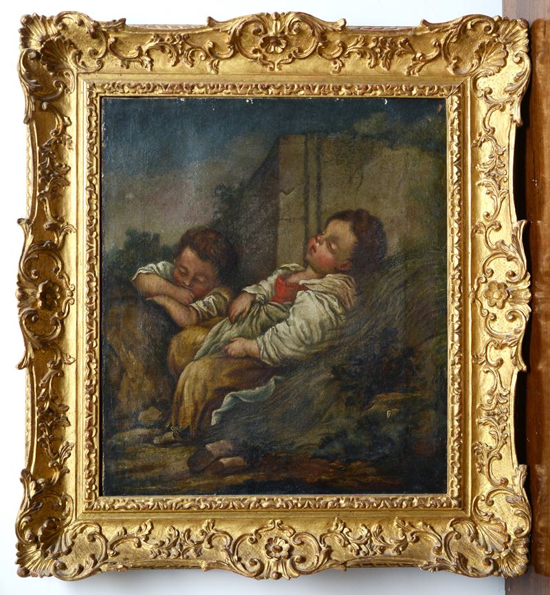 Scuola Francese, Fine XIX Sec. - Pastorelli