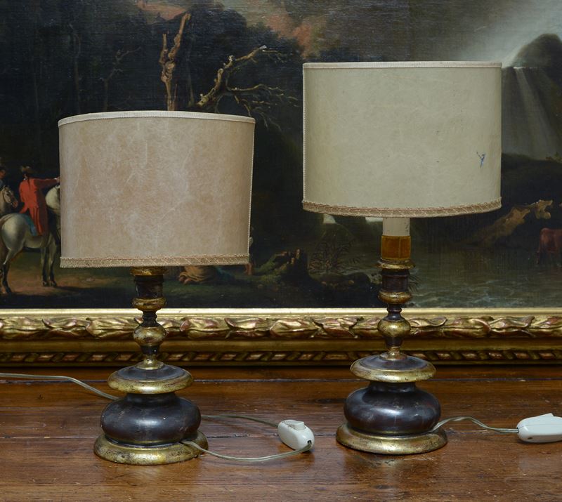 Coppia di Lampade da Tavola