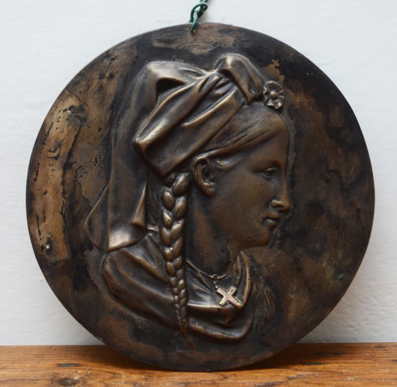 Placca in bronzo