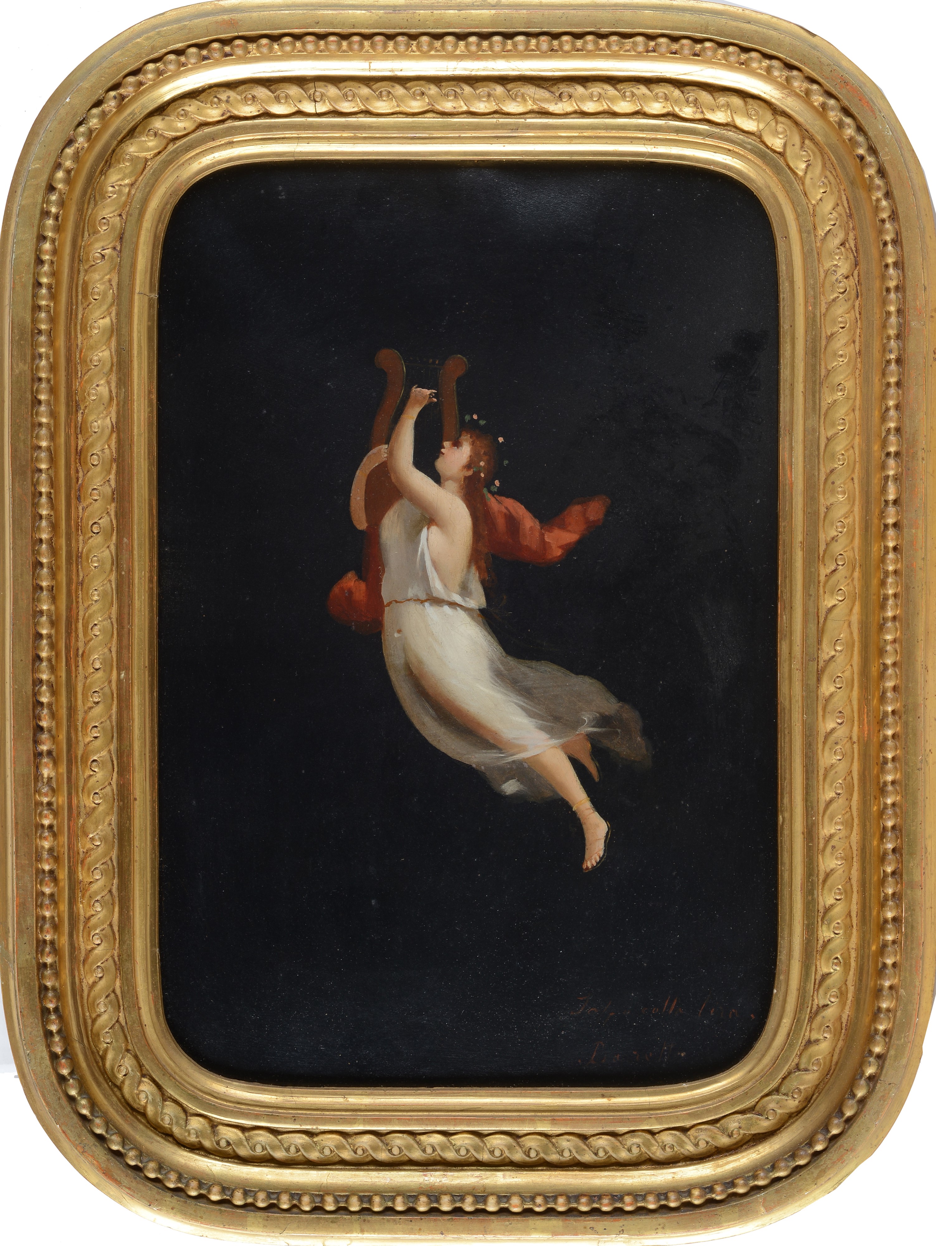 Serie di quattro figure alla pompeiana