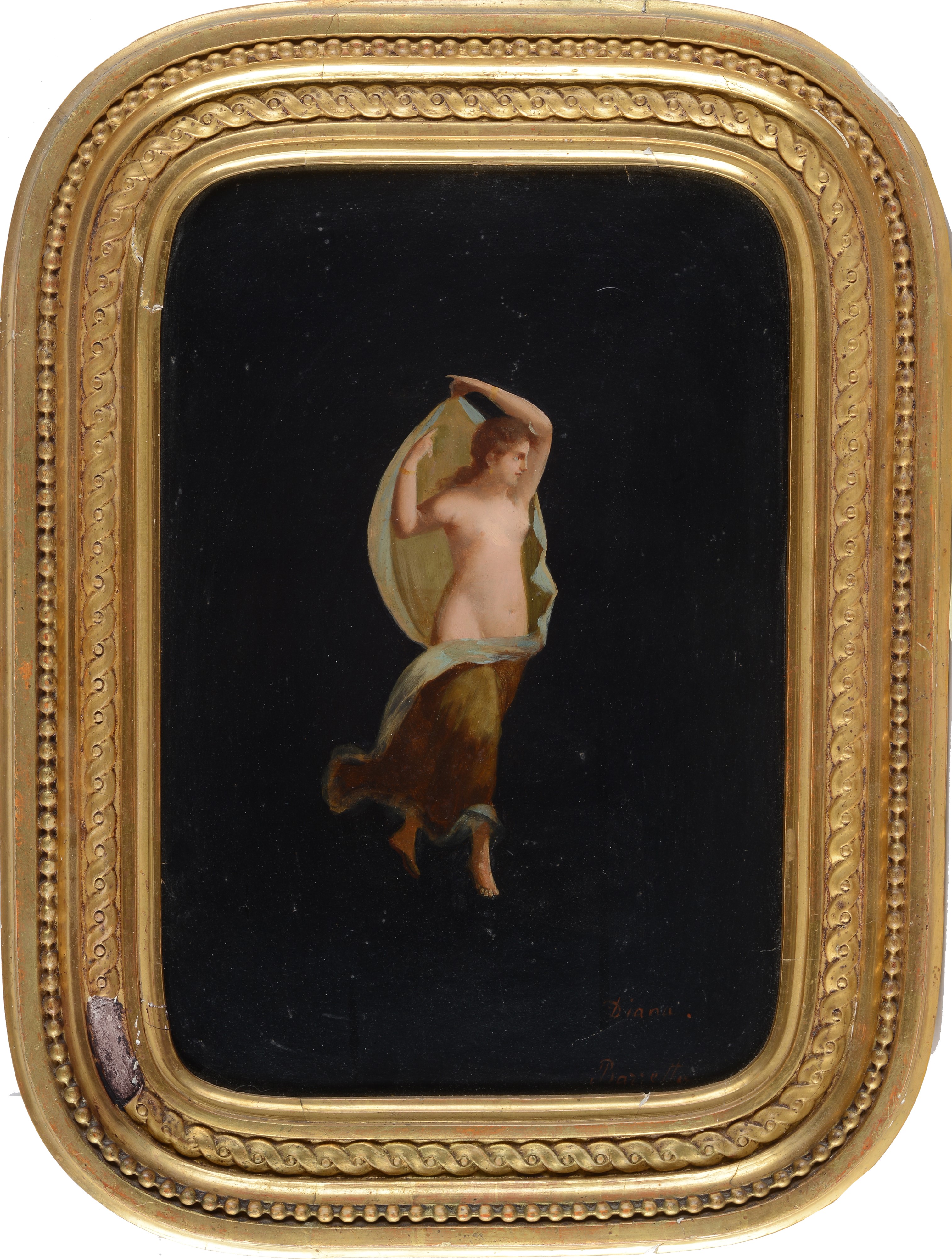 Anonimo, XIX Sec. - Serie di Quattro Figure alla Pompeiana