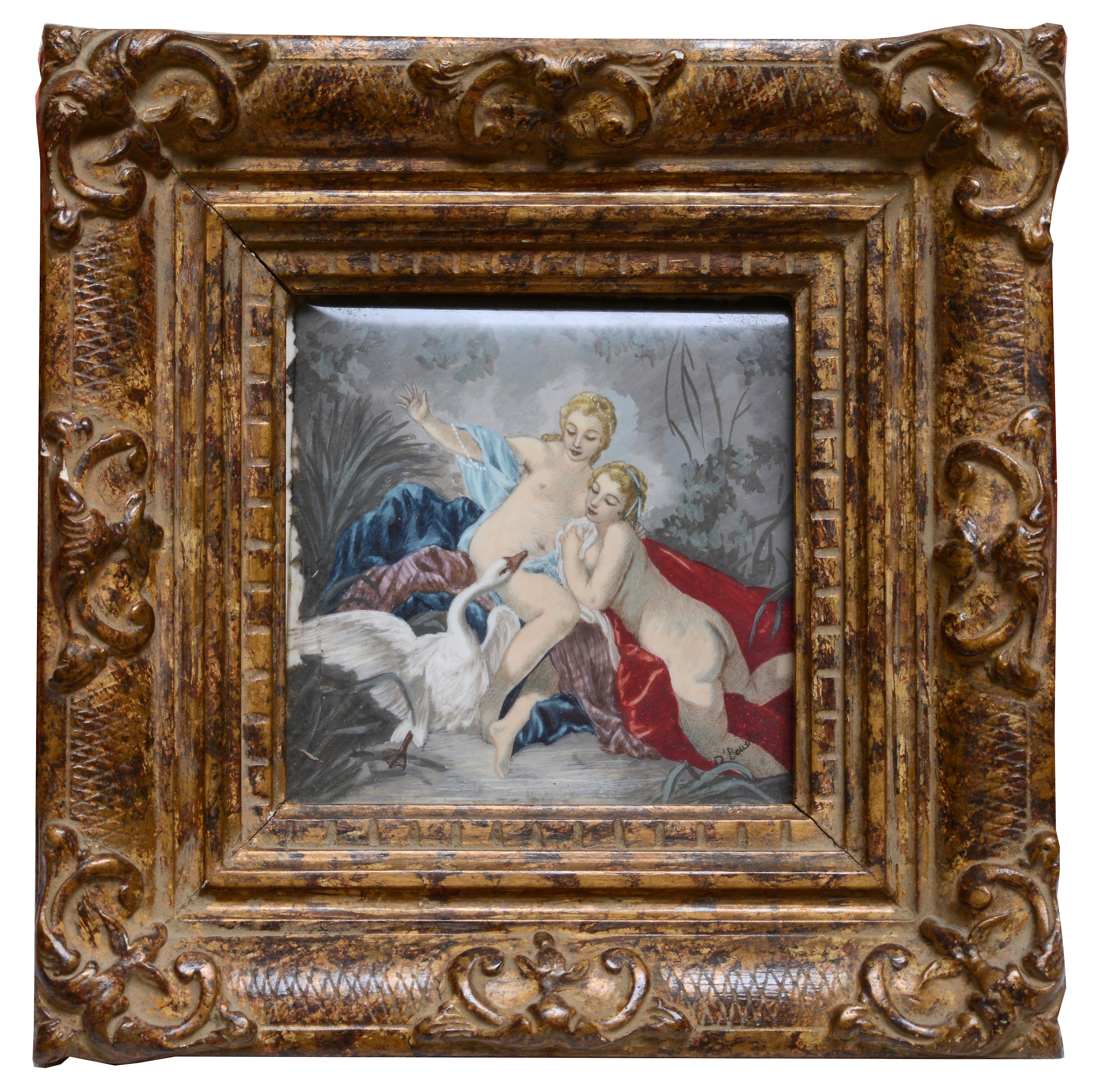 Coppia di scene mitologiche