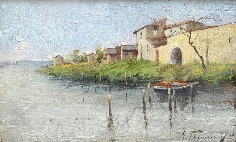 Gino Tommasi - Caseggiati Lungo il Fiume