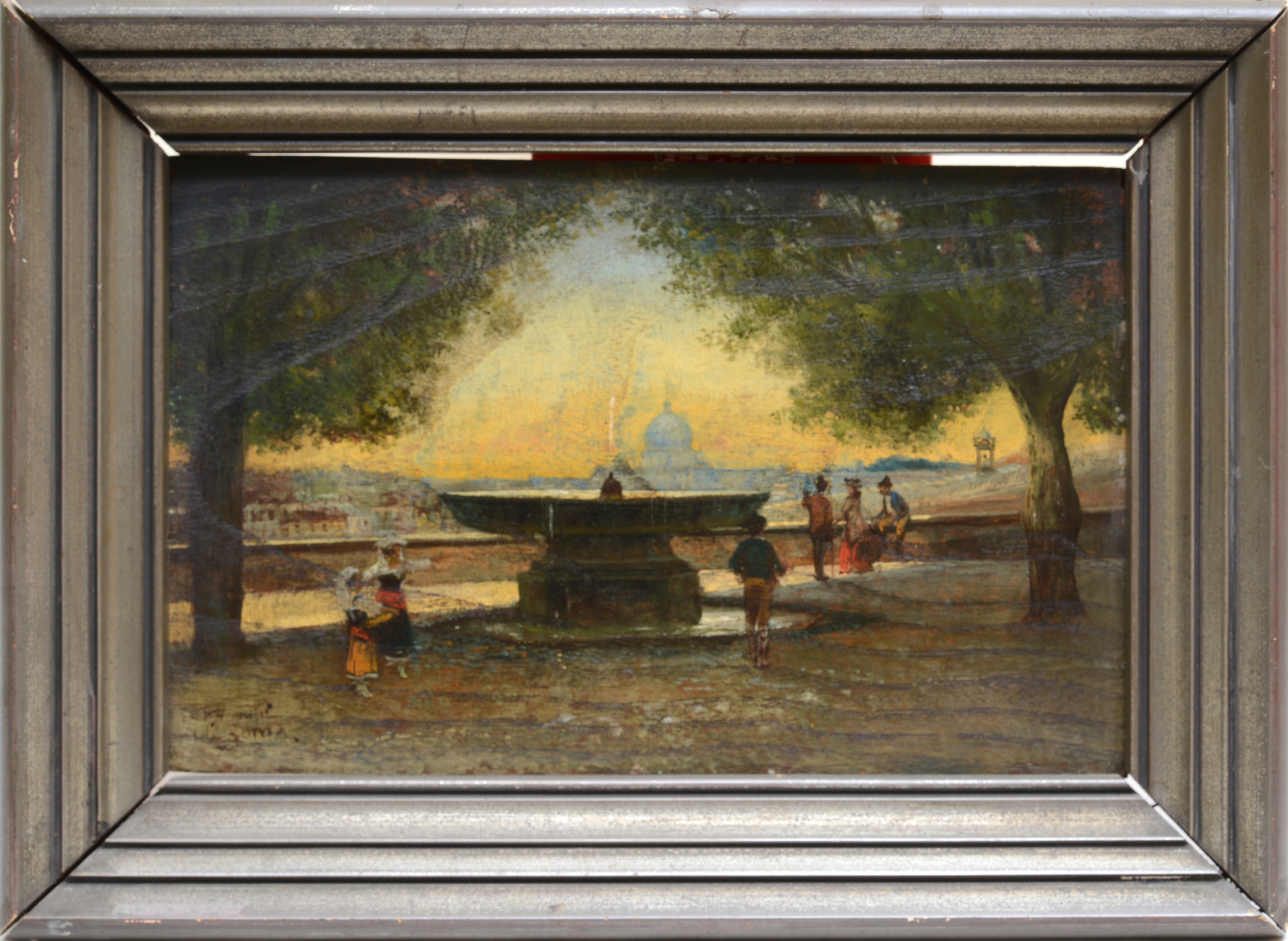 La fontana della palla di cannone