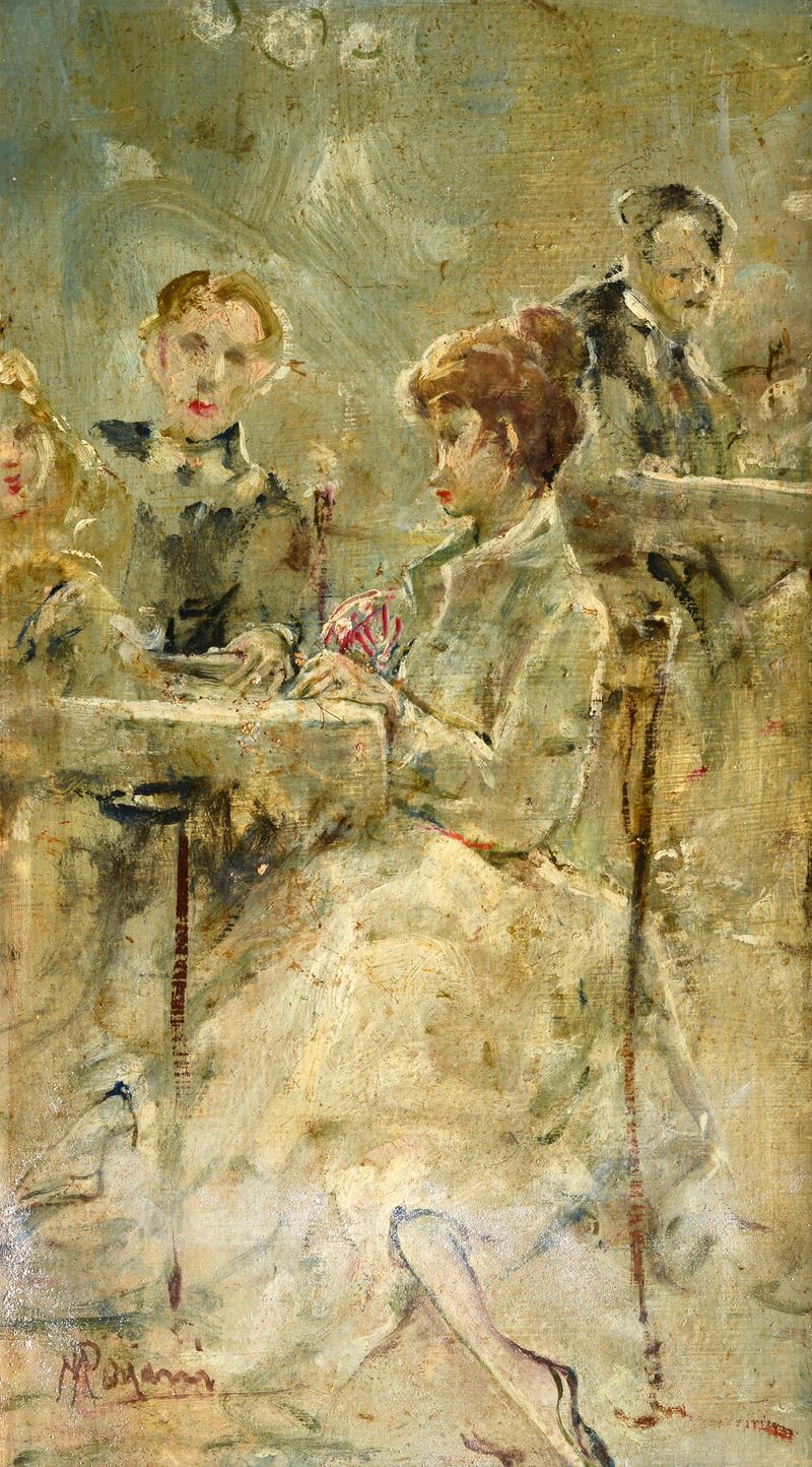 Pompeo Mariani - Figure al Caffè