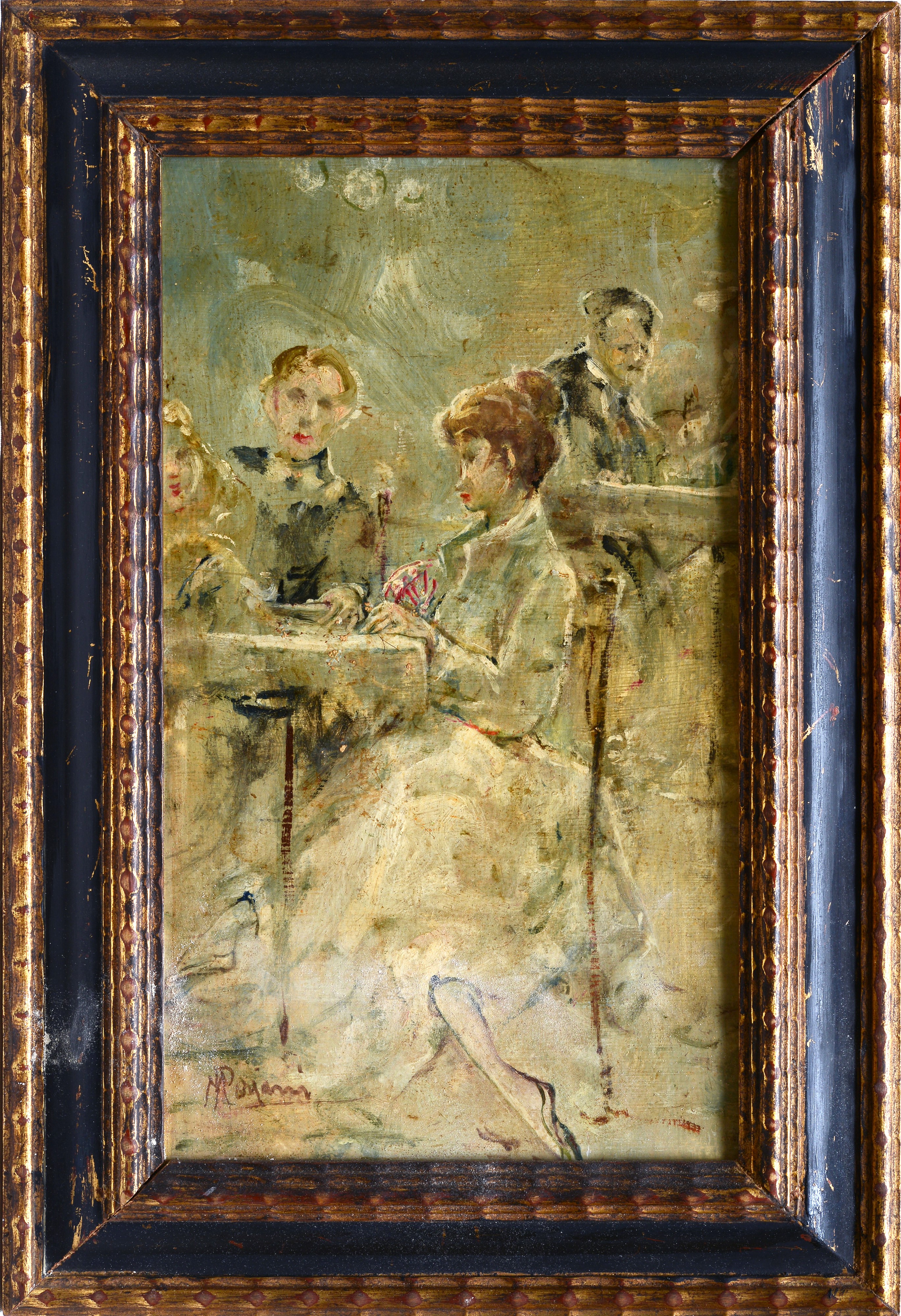Pompeo Mariani - Figure al Caffè