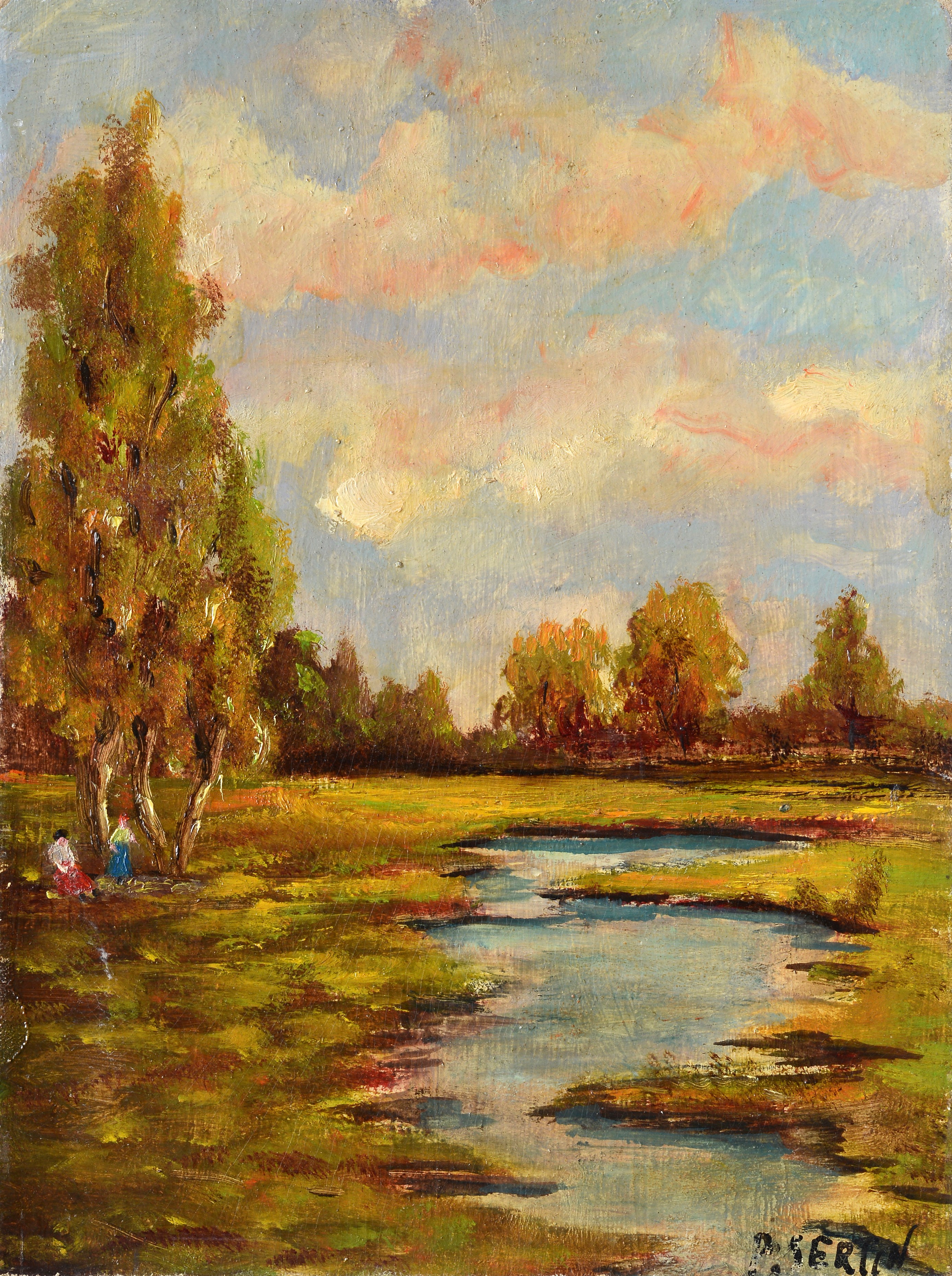 Tre paesaggi di campagna