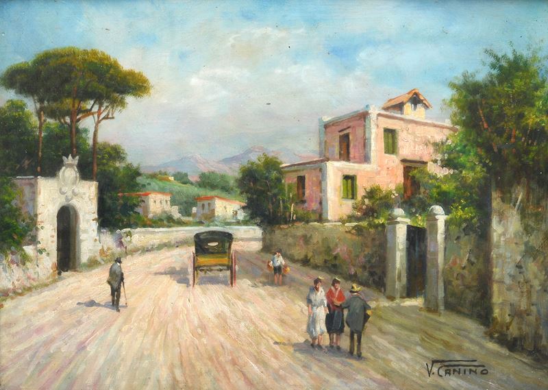 Vincenzo Canino - Strada con Figure