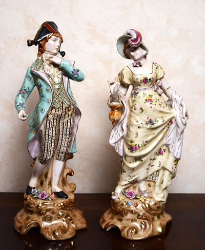 Coppia di Sculture
