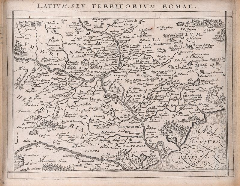 Latium Seu Territorium Romae