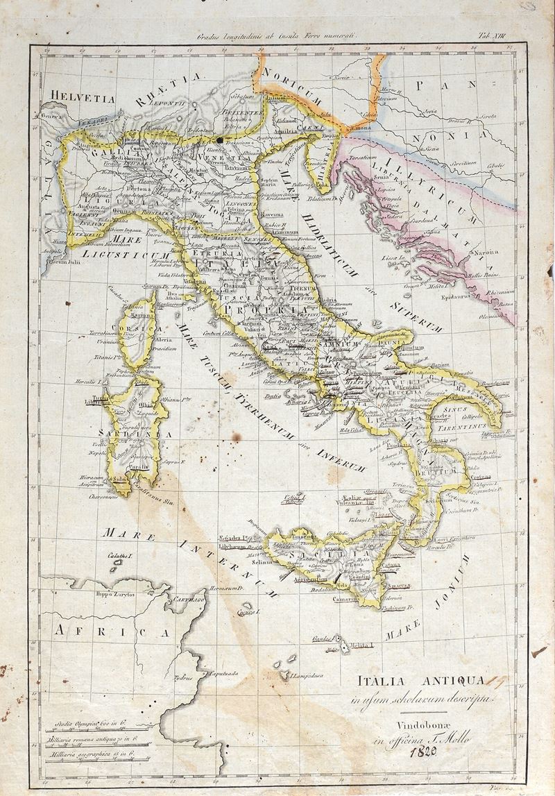 Italia Antica in Usum Scheolarum Deseripta