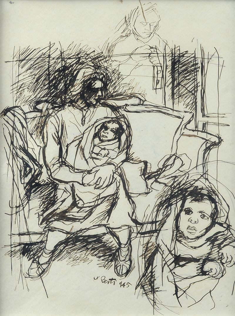 Studio per madre con figlio