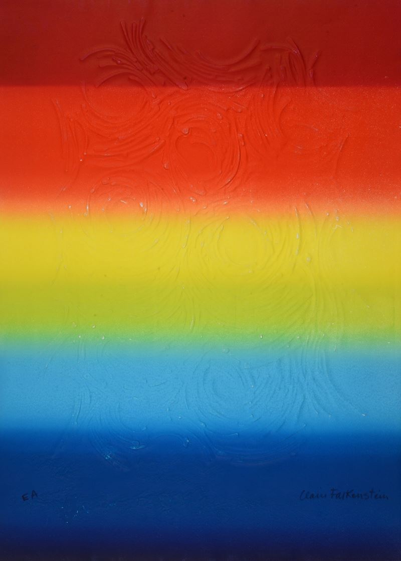 Claire Falkenstein - Senza titolo (collagrafia e litografia, es. pa.)