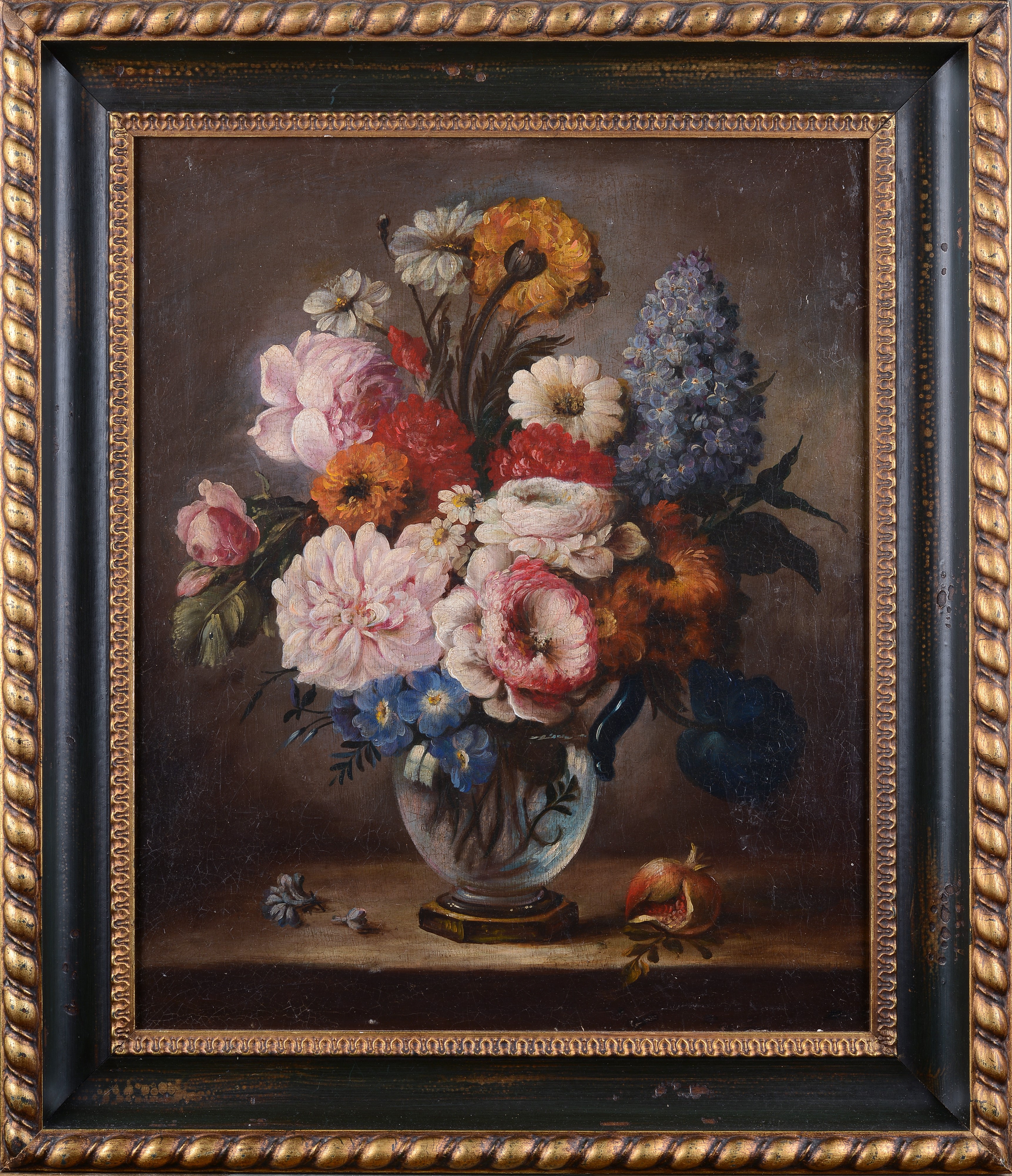 Scuola Francese, XVIII - XIX Sec. - Vaso con Fiori