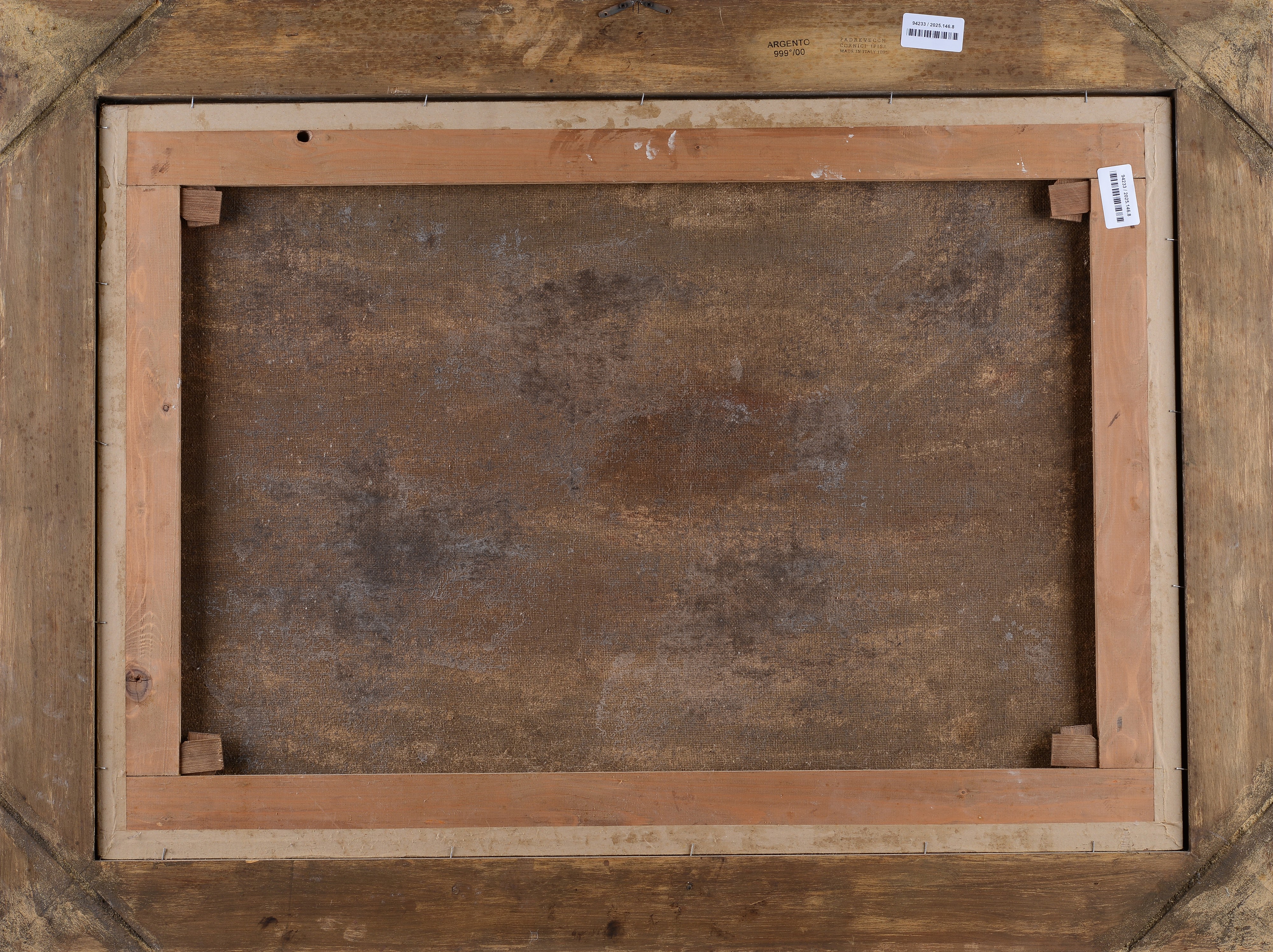 Paesaggio con figure e paese sullo sfondo