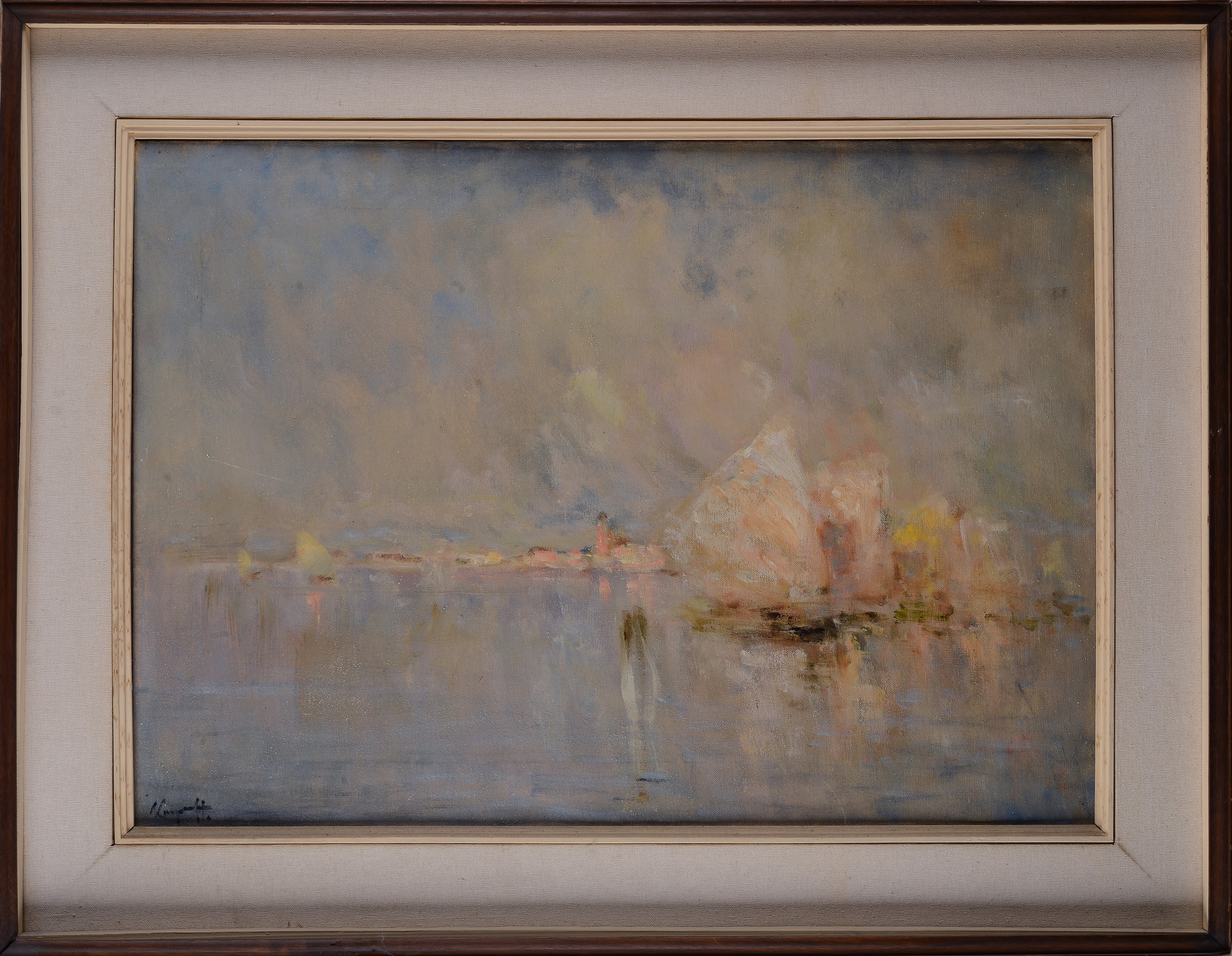 Ivan Karpoff - Barche in Laguna