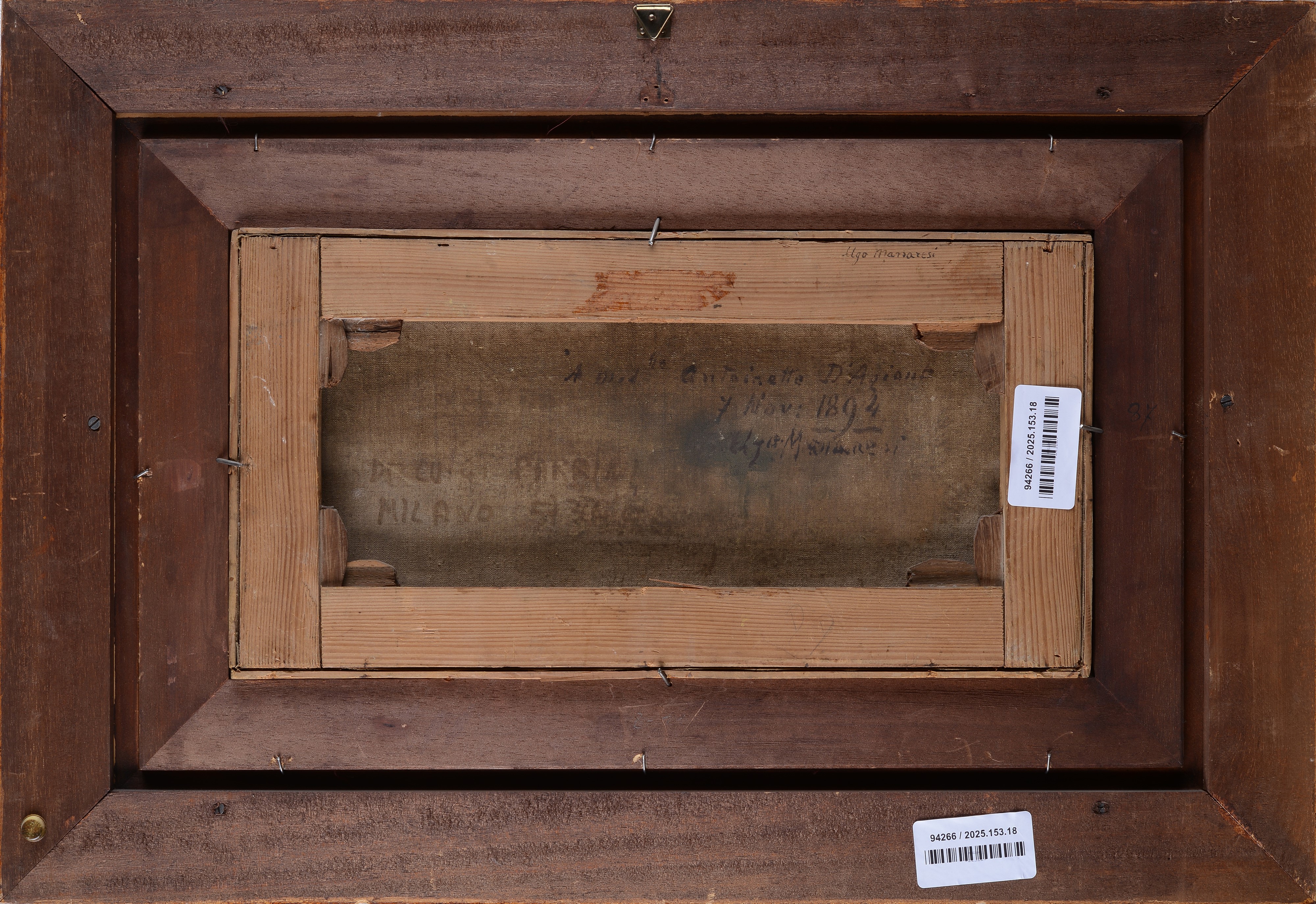 Paesaggio con gregge e case