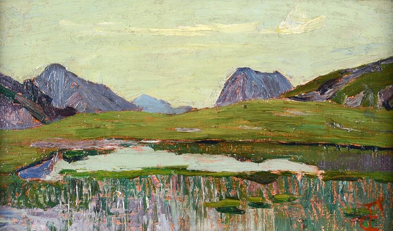 Carlo Fornara - Laghetto di Fontanalba