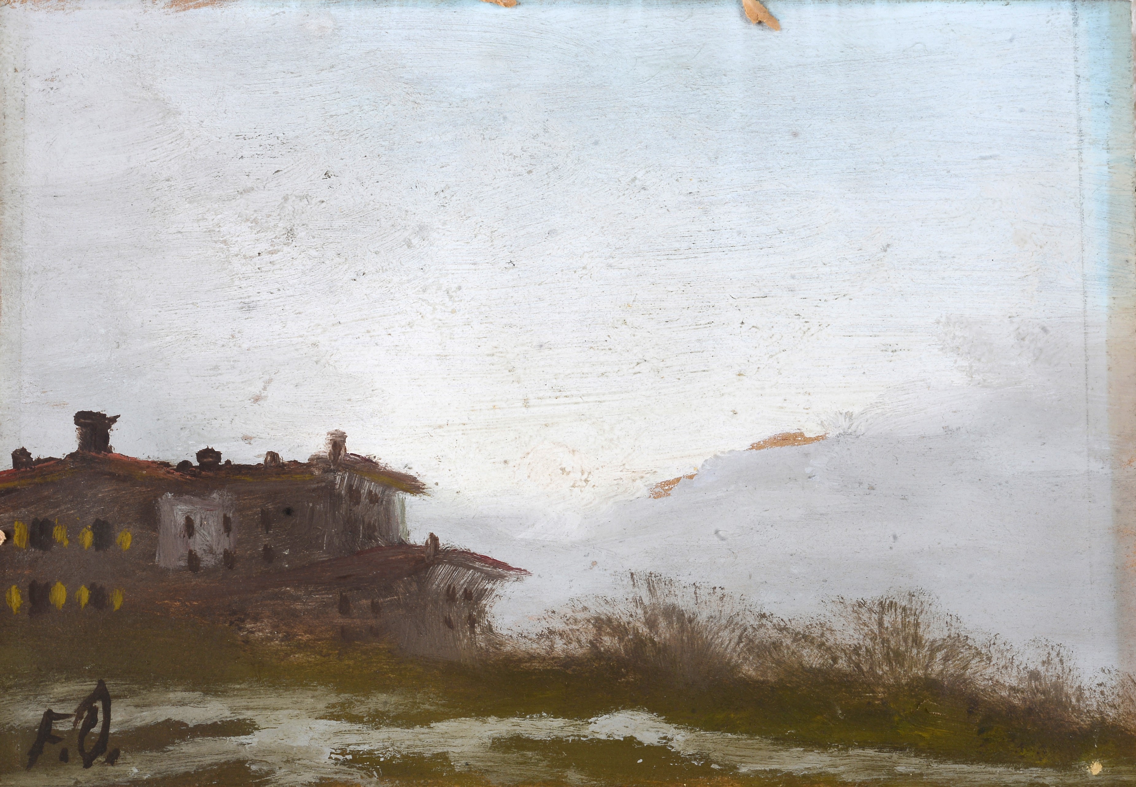 Attr. a Arturo Faldi - Quattro Paesaggi